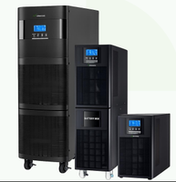 UPS en Línea de 10/15/20KVA, Voltaje de Batería 192V, Pantalla LCD, Batería de Larga Duración (No Incluida), Tres Entradas, Una Salida, Tipo Torre, Ácido-Plomo