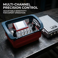 Kit de télécommande sans fil à joystick proportionnel hydraulique NOMI, 12V/24V IP67, kit de modernisation pour grue de construction