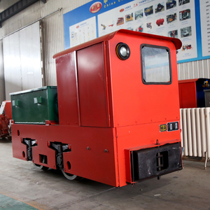 <span class=keywords><strong>Locomotive</strong></span> électrique souterraine à batterie avec moteur pour le transport de charbon et de métaux dans les mines - Product Image 3