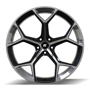 Jantes en aluminium forgé Kipardo 6061-T6 20 21 pouces à rayons fendus en Y, face usinée, concave, pour <span class=keywords><strong>Audi</strong></span> S7 RS7 Performance Car - Product Image 2