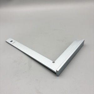 Lớp 200x130mm đơn giản kẽm mạ L vuông 90 độ thép góc vuông đo & đo công cụ - Product Image 5