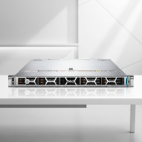 Server Dell PowerEdge R660XS Terlaris, Server 1U 2-Socket Rak, Prosesor Intel Xeon 4410Y 64GB RAM 1.86-2.0GHz