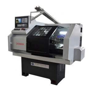 <span class=keywords><strong>Torno</strong></span> <span class=keywords><strong>de</strong></span> China <span class=keywords><strong>Torno</strong></span> CNC <span class=keywords><strong>de</strong></span> escritorio CK0660A con brazo mecánico - Product Image 1