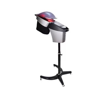 Vapeur pour cheveux professionnelle O3 Ozone Micro Mist avec lumières LED rouges/bleues de salon, fonction de traitement à la vapeur pour cheveux avec 7 lumières - Product Image 1