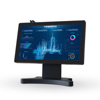 Moniteur tactile LCD FHD mural/encastrable de 10,4, 12,1, 15, 17, 19 pouces, écran tactile, PC tactile avec Windows/Android, WIFI 4G POE