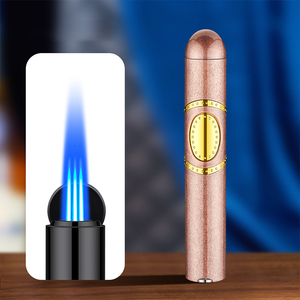 Accendini per Candele Personalizzati JH con 3 Fiamme Blu Lunghe, Antiscottatura, a Gas Butano, Accessori in Metallo - Product Image 6