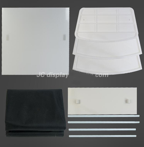 Trọng lượng nhẹ PP gấp bảng khuyến mãi hiển thị di động truy cập cửa hàng bán lẻ PP khuyến mãi truy cập - Product Image 3