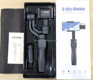 Handheld F8 Live Mobile Anti-vibración trípode Selfie Stick <span class=keywords><strong>3</strong></span> Gimbal estabilizador para teléfono - Product Image 3