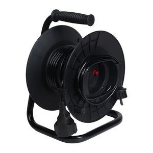 4 Way 25/40/50m 3*1.0/1.5/2.5mm <strong>Waterproof</strong> Denmark Electric <strong>Extension</strong> <strong>Lead</strong> Ip44 Cable Reel - Product Image 1