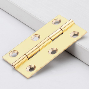 Thiết Kế Hiện Đại Tất Cả Các Đồng Cửa Mini Bản Lề Dày Đồng Nguyên Chất Bản Lề Nhỏ Cho Hộp Đồ Trang Sức Gấp 1.5 2 2.5 Inch Brass Bản Lề - Product Image 5