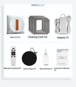 <span class=keywords><strong>Robot</strong></span> Limpiacristales Inteligente con Tecnología de Doble Pulverización de Agua; Herramienta de Limpieza del Hogar sin Esfuerzo, Limpiador de Ventanas Eléctrico, el <span class=keywords><strong>Mejor</strong></span> Regalo - Product Image 5