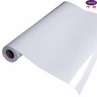 Rouleau de Vinyle Autocollant Blanc Haute Qualité pour Publicité Automobile, Matériaux d'Affichage en Gros pour Usines