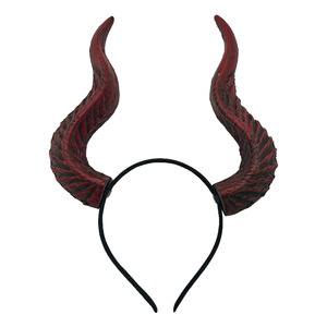 Tocado de bosque mágico de Halloween Wowei con diseño de <span class=keywords><strong>Maléfica</strong></span> para cosplay, accesorios de cine y escenario - Product Image 6