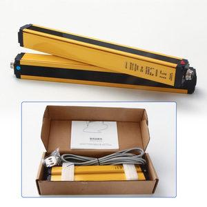 Sensor de seguridad de área fotoeléctrica GTRIC, 36 haces, paso de 20mm, PNP NC, Protector de larga distancia de detección, Sensor de cortina de luz de seguridad - Product Image 5
