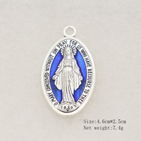 Pendentif en métal plaqué argent antique gravé, motif ange, pour collier et bracelet, accessoires de bijoux DIY en gros