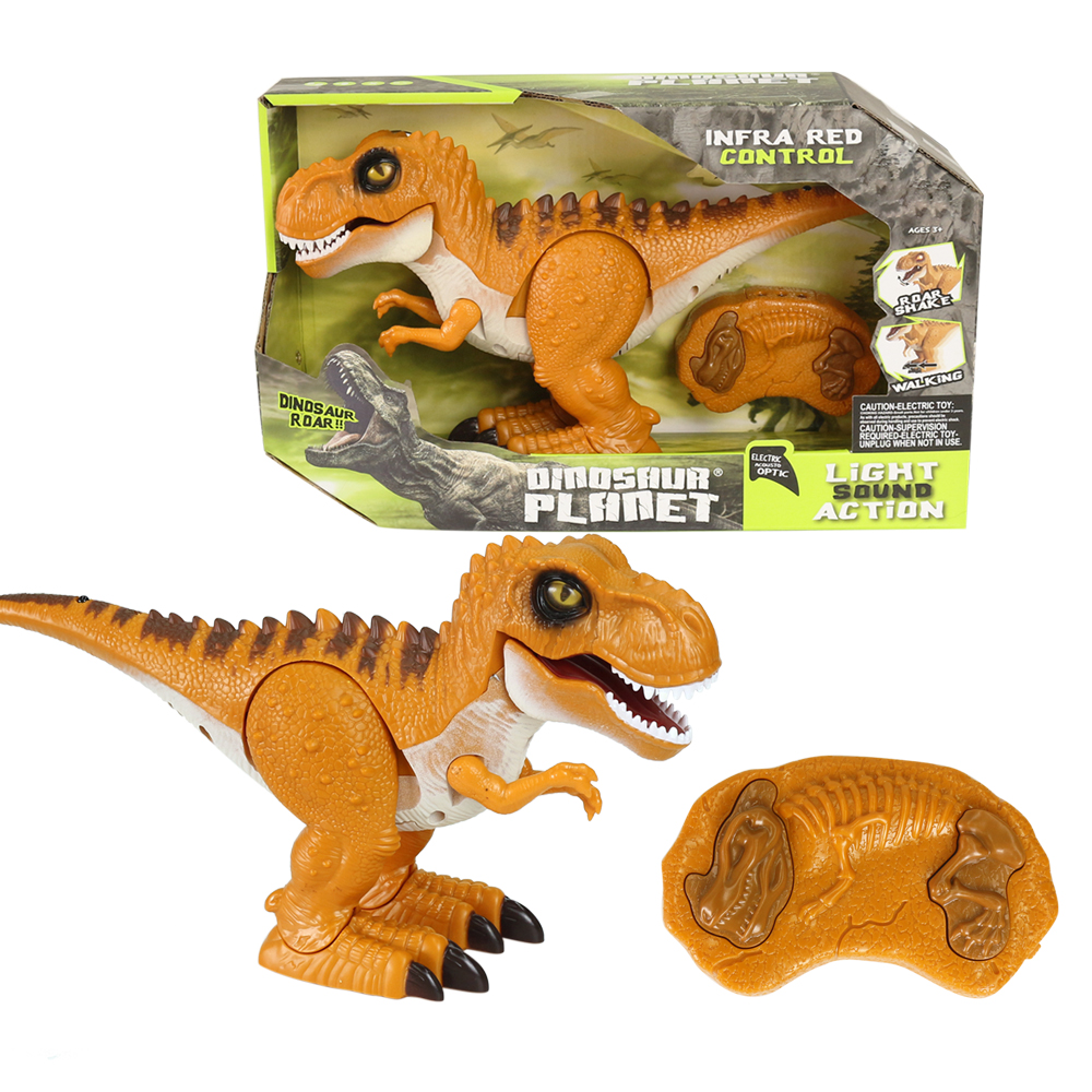 Figura De Dinosaurio T-Rex Realista – Juguete De PVC De 18 Cm En Color Amarillo, Pintado A Mano, Seguro Y Duradero, Ideal Para Regalar A Niños Y Niñas