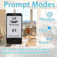 NOUVEAU Système de téléavertisseur sans fil pour restaurant, Buzzer client, Bippeur invité avec bouton silencieux pour hôtel, restauration rapide, café, bar