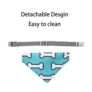 צעיף צוואר כלב לחיות מחמד מתכוונן אבזם לחיות מחמד צעיף משולש צעיף בנדנה צווארון לבנדנה לחתול קטן - Product Image 6