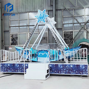 Intérieur/Extérieur Enfants Mini Pirates Navire Amusement Manèges Neige Glace Thème Durable Métal à vendre - Product Image 3