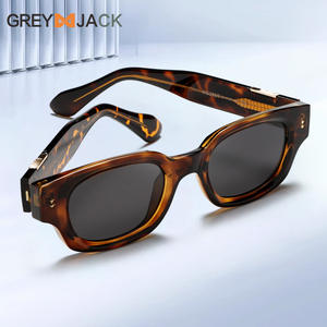 แว่นกันแดดโพลาไรซ์เกรย์แจ็คกรอบ TR90 ป้องกันรังสียูวี 400 แฟชั่นสำหรับทุกเพศสไตล์ย้อนยุคประเภท 3 แว่นกันแดด - Product Image 3