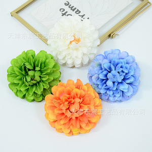 Fleurs artificielles Dongchen Crafts, pétales en polyester, décorations murales pour mariage, accessoires pour cheveux, décorations de chapeau, parfumées - Product Image 4