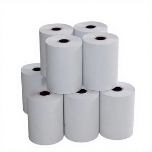 Rouleau de papier thermique 80x80 de haute qualité pour les terminaux de point de vente et les caisses enregistreuses, simple couche, vente en gros - Product Image 1