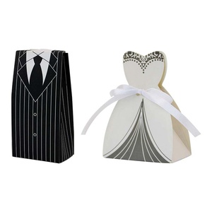 Boîte à bonbons et boîte à souvenirs de mariage de style européen et occidental pour le marié et la mariée - Product Image 4