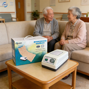 מזרן אוויר נגד פצעי לחץ סיטונאי, מזרן אוויר רפואי נגד פצעי לחץ למיטת בית חולים, מיטת טיפול נמרץ, מזרן אוויר עם משאבה - Product Image 3