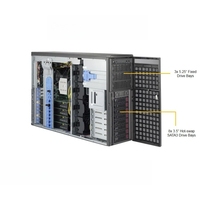 Superworkstation GPU Supermicro 7048GR-TR en rack 4U, double socket Intel, serveur IA, en stock
