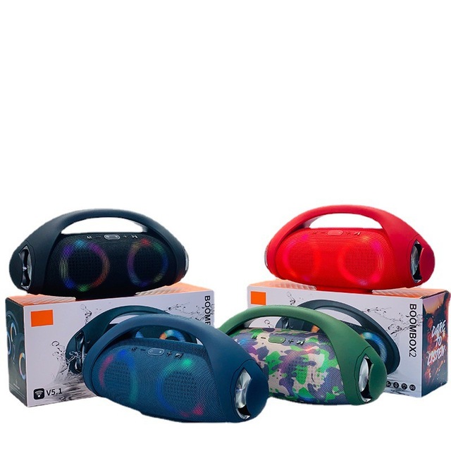 New Handheld Wireless Speaker Portable Mini Surround Sound High Quality Heavy Bass Subwoofer Home Outdoor TF Card Smart Audio