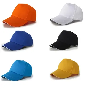 หมวกเบสบอลปักลายสำหรับทุกเพศหมวกกีฬา6แผงออกแบบได้ตามที่ต้องการโลโก้อย่างมืออาชีพ