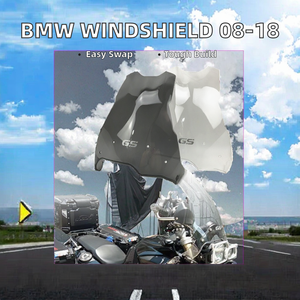 Motorefit Remplacement Prix usine F650GS F700GS <span class=keywords><strong>F800GS</strong></span> 2008-2018 Extension de pare-brise double bulle pour moto en <span class=keywords><strong>ABS</strong></span> - Product Image 3