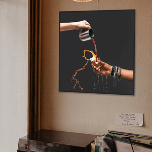 Marco de Fotos Digital de Madera, Tipo NFT, de 22/33.2 Pulgadas, Cuadrado, con Reproducción de Video y USB, para Galería de Arte - Product Image 4