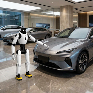 Robot de service pour concessionnaires automobiles, robot IA pour démonstration de voitures, robot intelligent de 1,31 m pour la vente - Product Image 1