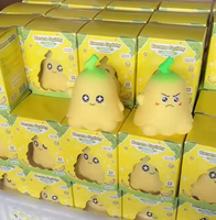 Jouet Squishy Géant Banane, Jouet Sensoriel Anti-Stress à Presser avec Visage d'Émotion de Dessin Animé, Cadeau de Fête pour Enfants et Adultes