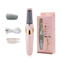 Râpe électrique anti-callosités et éliminateur de peaux mortes, écologique et réutilisable, outils de pédicure exfoliants pour les pieds