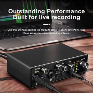 VOXFULL MR22 профессиональные аудиомикшеры, звуковые карты, <span class=keywords><strong>usb</strong></span>-студия, мобильный ПК, звуковая карта, аудиоинтерфейс для студии записи в прямом эфире - Product Image 3