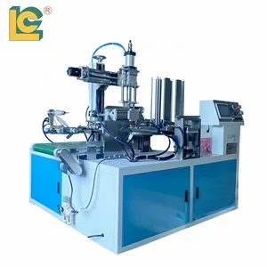 LC marka tam otomatik sabit cetvel otomatik besleme ve plastik kurallar için boşaltma ile düz ısı transfer makinesi