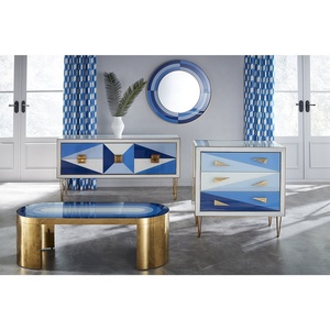 Jonathan adler-mesita <span class=keywords><strong>de</strong></span> <span class=keywords><strong>noche</strong></span> colorida para dormitorio, cajón <span class=keywords><strong>de</strong></span> lujo, espejo, almacenamiento facial, mesita <span class=keywords><strong>de</strong></span> <span class=keywords><strong>noche</strong></span> - Product Image 3