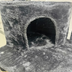 Moderne Luxe Pluche Kattenklimtoren 3-Laags Sisal Krabpaal Ecologisch Halloween Kerstcadeau Binnen- en Buitengebruik Karton - Product Image 5