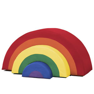 Équipements de terrain de jeu doux pour enfants de haute qualité les plus vendus grimpeur de <span class=keywords><strong>pont</strong></span> <span class=keywords><strong>arc</strong></span>-en-ciel pour le jeu en intérieur - Product Image 6