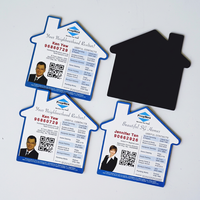 Imanes de nevera para publicidad promocional, tarjetas postales, código QR personalizado, tamaño grande, logotipo de foto Digital, Pastel
