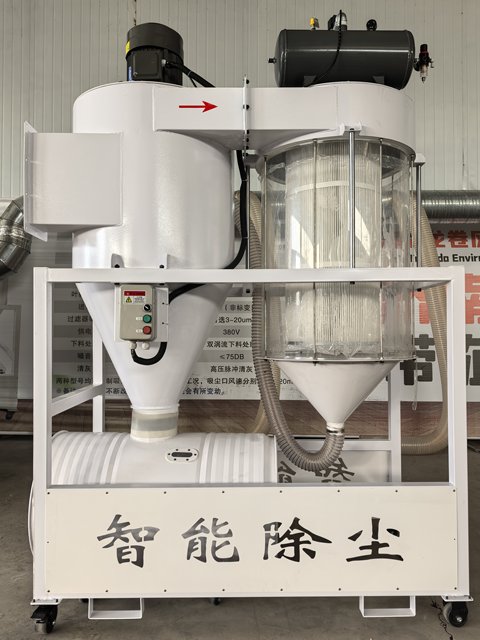 CE Certified 5 HP Cyclone Dust Collector Industrial Vacuum Cleaner for Woodworking Engraving Sanding 99% Hepa Filter Bag New