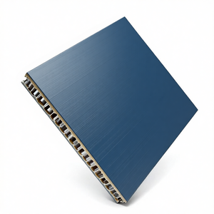 Échantillon gratuit de panneau en aluminium alvéolaire, surface brossée, résistant au feu, pour usage extérieur, design minimaliste, respectueux de l'environnement - Product Image 1