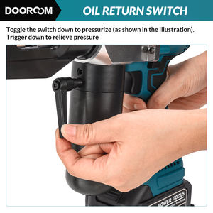 DOOROOM Tang elektris MZS-70, Tang hidrolik kabel listrik nirkabel dapat diisi ulang - Product Image 5