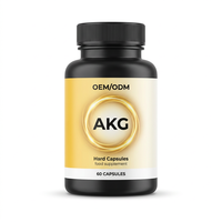 Capsules Ca-AKG à Marque Blanche OEM ODM – Supplément de Calcium Alpha-Kéto glutarate pour l'Âge Sain et la Longévité des Adultes 60 ans et plus