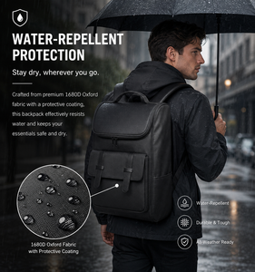 Mochila Feminina Vintage Estilo Britânico para Laptop de 15,6 Polegadas, Mochila Escolar Resistente à Água com Trava Antifurto - Product Image 3