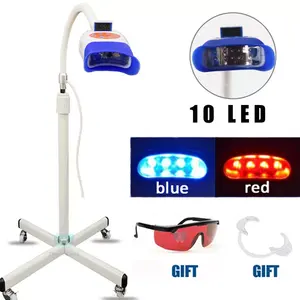 Lámpara Dental Blanqueadora SKYLUN TW400D de Envío Rápido, <span class=keywords><strong>2</strong></span> Colores, con 6 LED Rojos y Azules de Alta Potencia, 40W, Uso Comercial, Caja Incluida - Product Image 1