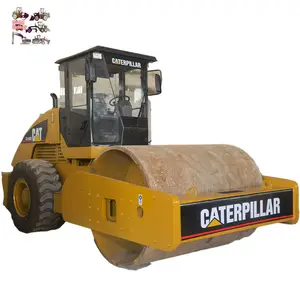 Máquina de construcción de carreteras Caterpillar Original, rodillo de carretera CAT CS683E, precio bajo en venta en Shanghai