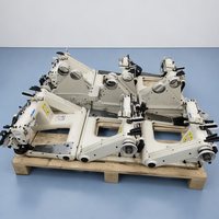 Machine à coudre à point de chaînette à trois aiguilles à bras courbé JUKI MS-1261 V045
